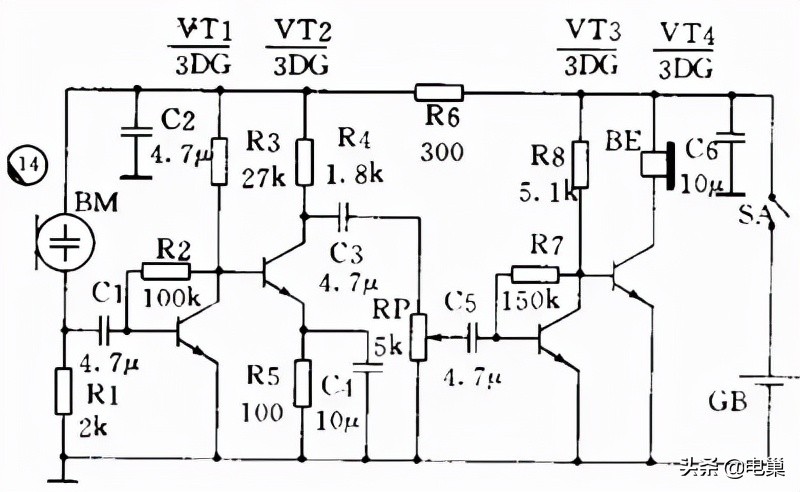 汽车电路图符号必背口诀,电路图符号入门基础知识