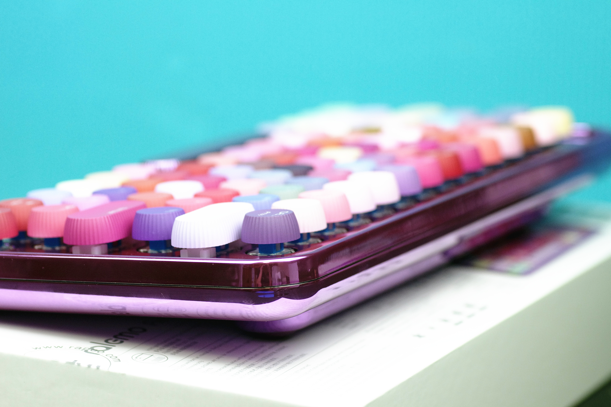 女生一眼就会爱上的键盘，雷柏ralemoPre5多模无线机械键盘