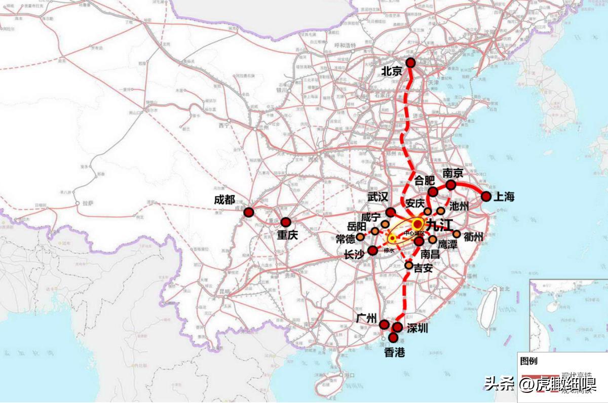 九江市城市总体规划图高清,九江市国土空间总体规划展示图