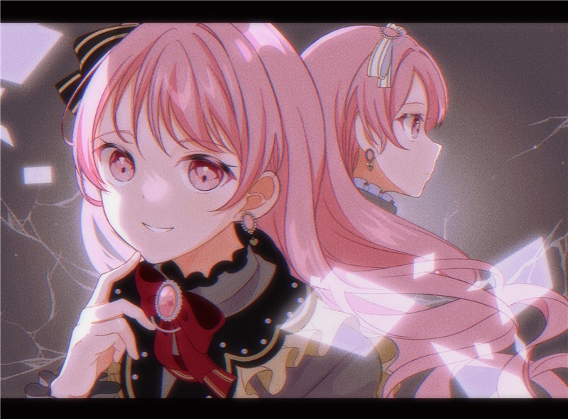 二次元黑化图片萌妹子,黑化头像女生霸气黑暗系真人