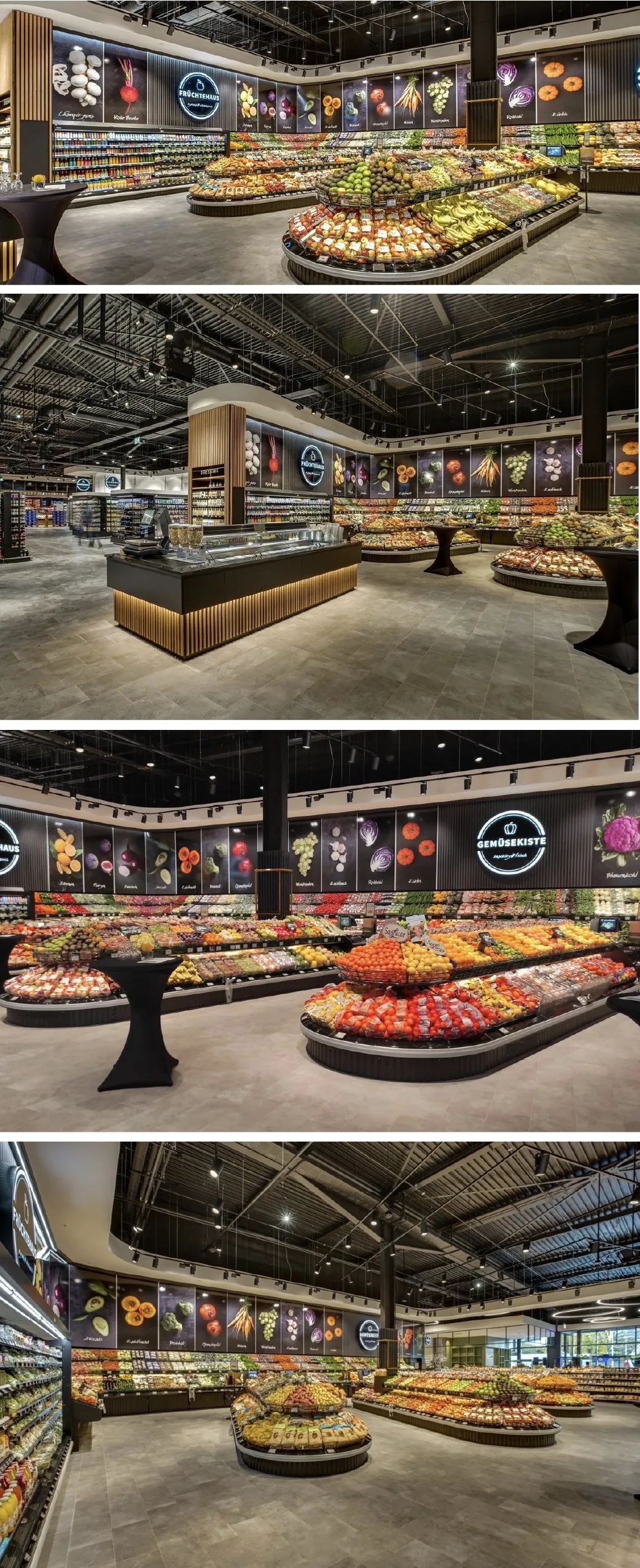 英国百年超市陈列欣赏,德国超市货架图解