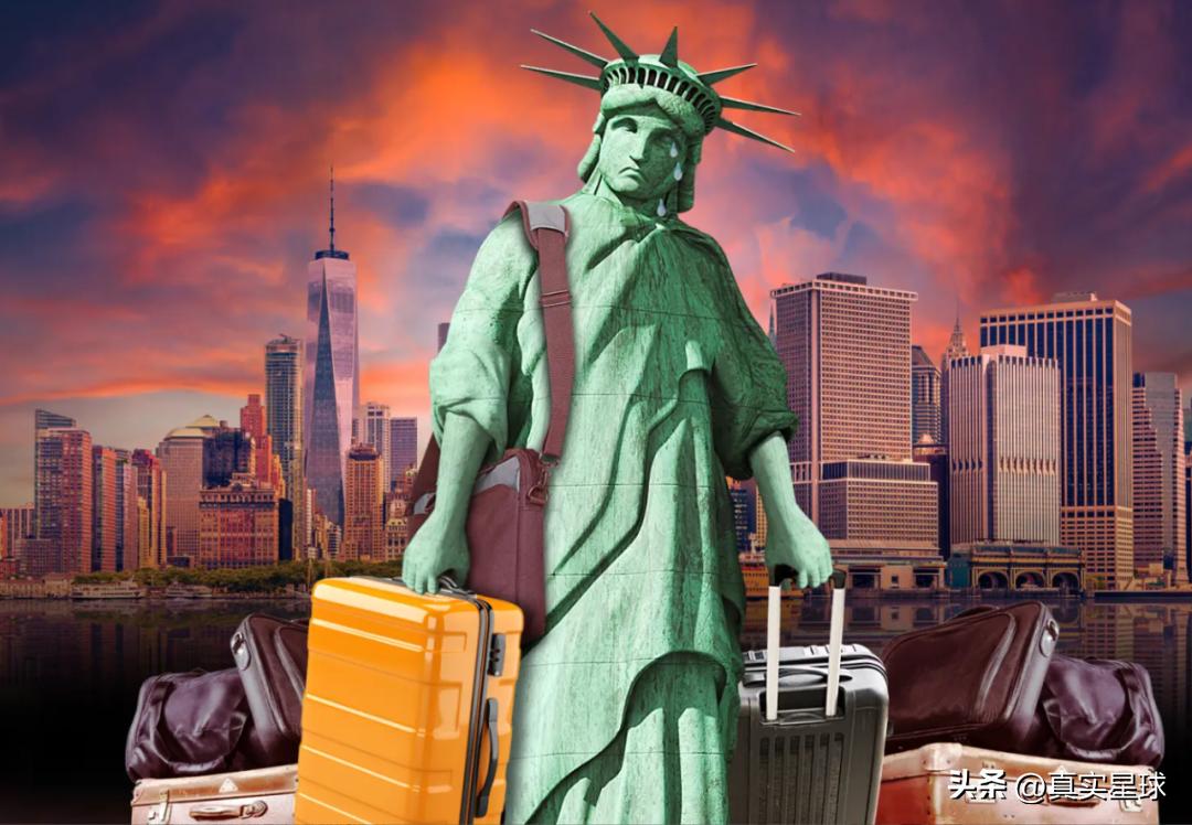 美国人逃离自由之地！纽约七百万人准备离开，犯罪和高税率太恐怖