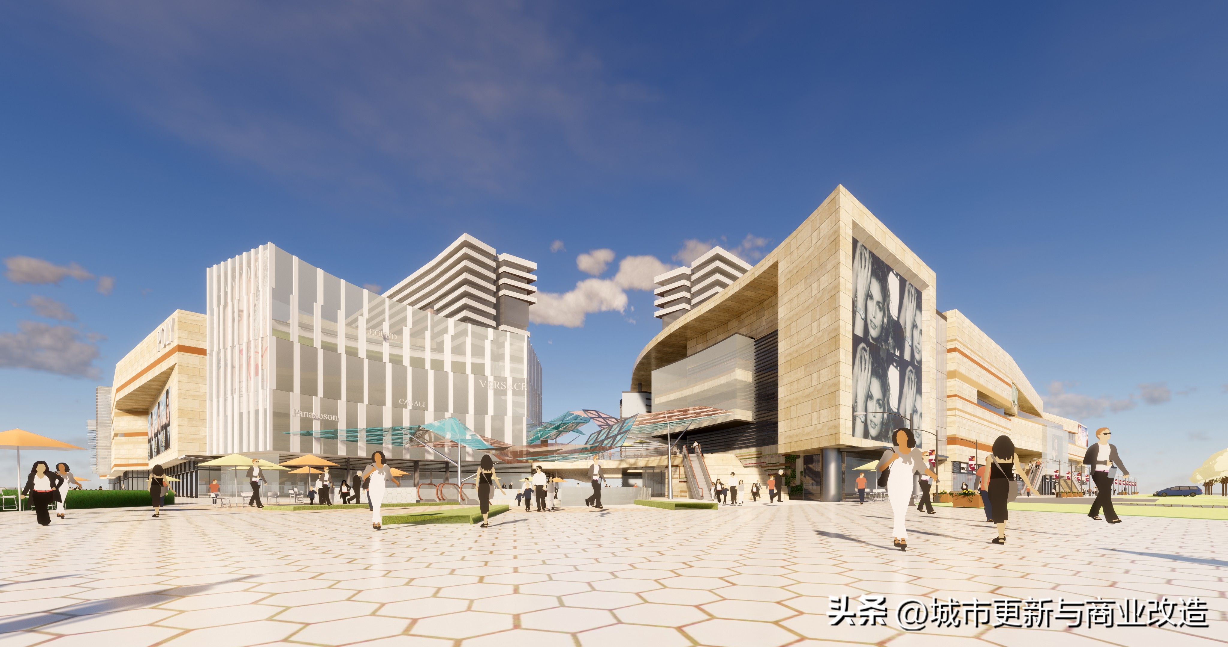 广东江门市保利国际广场方案SU模型图集-13页