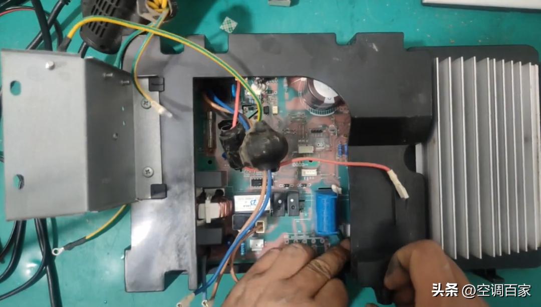 变频空调电路板维修视频技术资料,变频空调ipm电路图详解