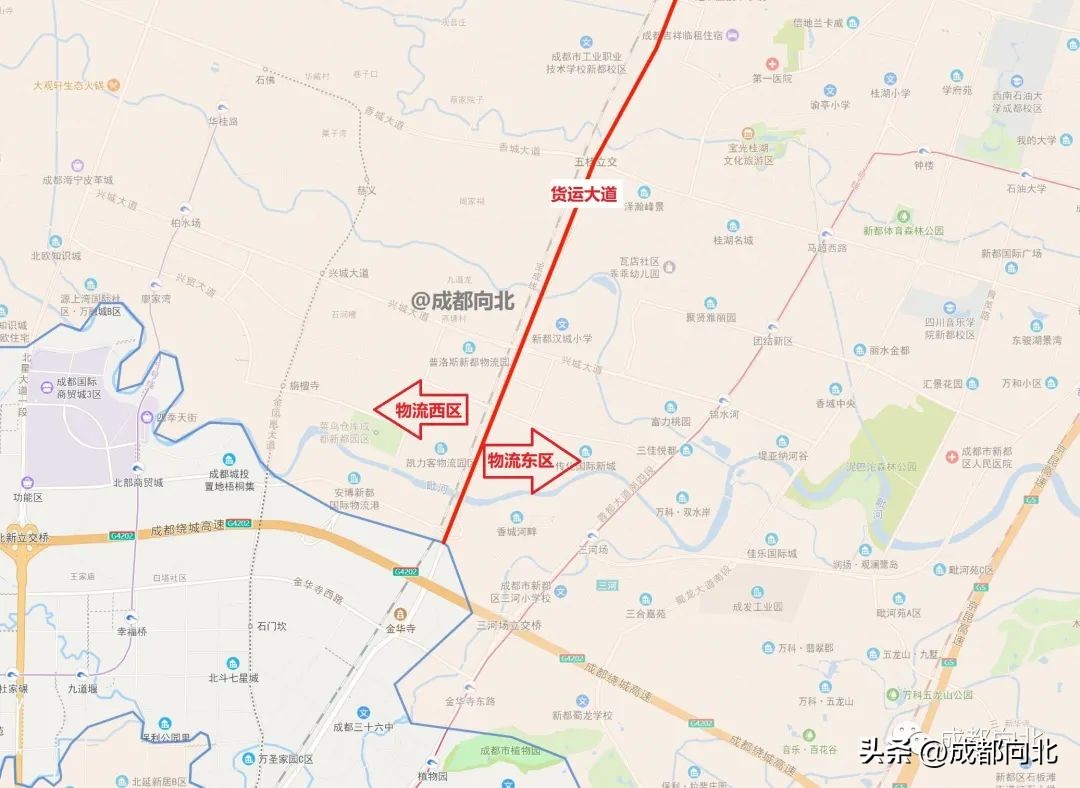 新都区传化片区未来规划,新都传化拆迁修什么