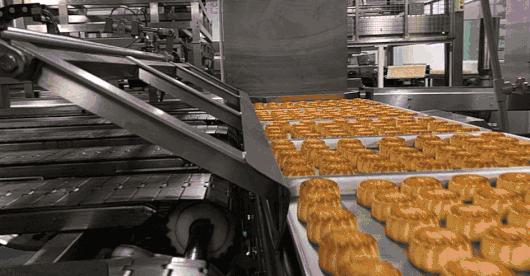 全自动月饼工厂流水线生产,一体化月饼生产线操作