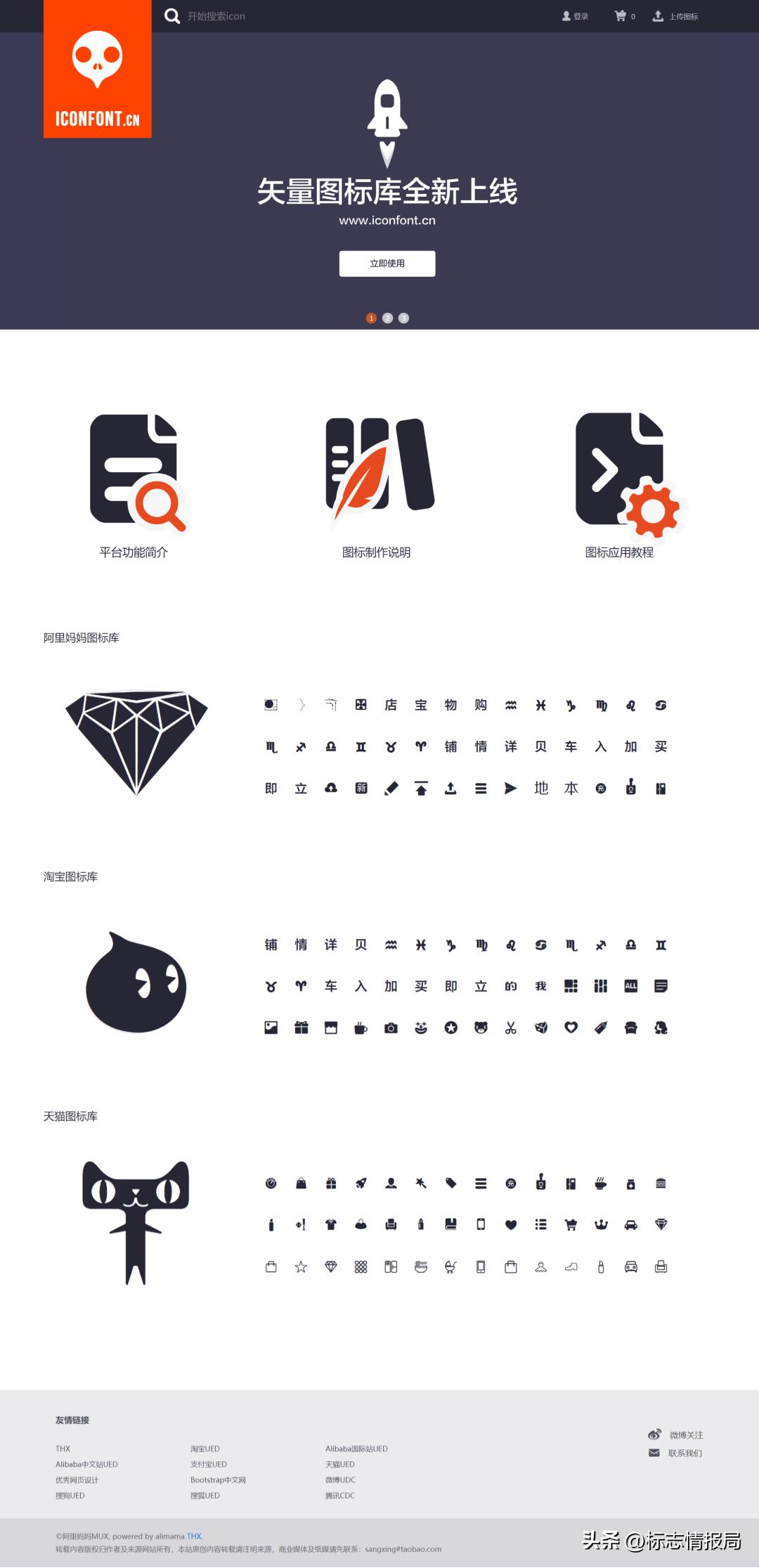 阿里图标库,阿里图标