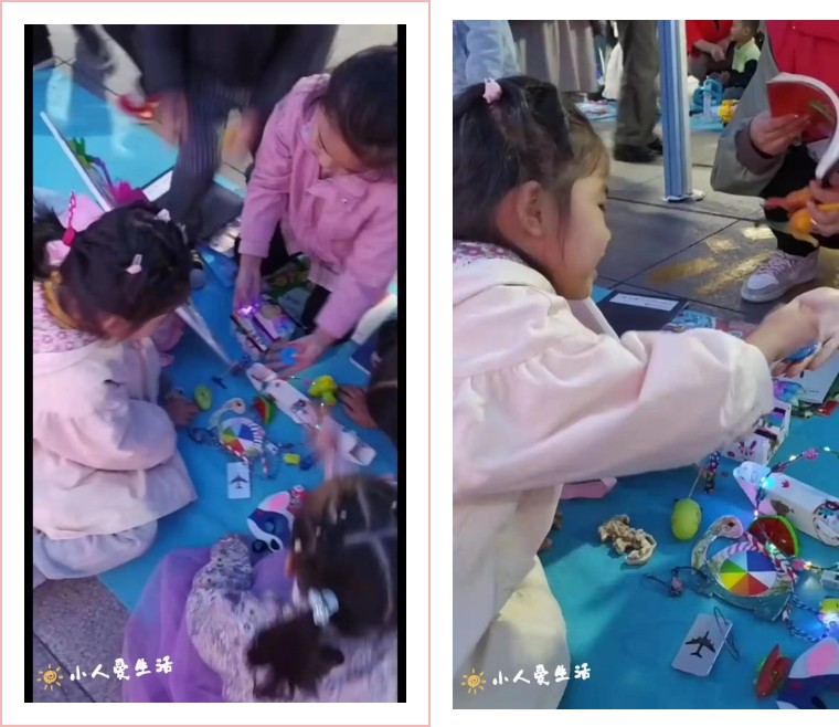 萌娃化身小掌柜,跳蚤市场萌娃变身小掌柜