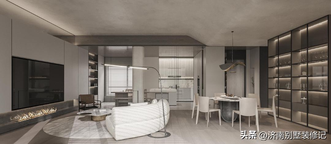 极简风美宅设计,秋冬现代轻奢风格美宅图片