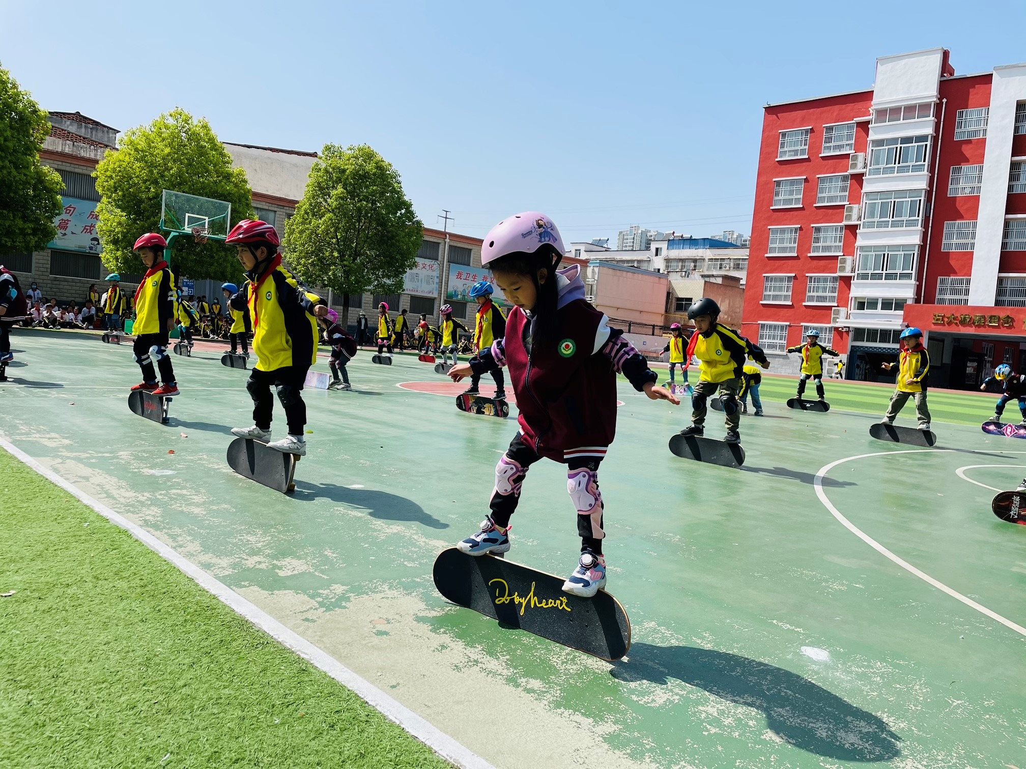 驻马店市三十小学运动会,驻马店市二十八小学运动会开幕式