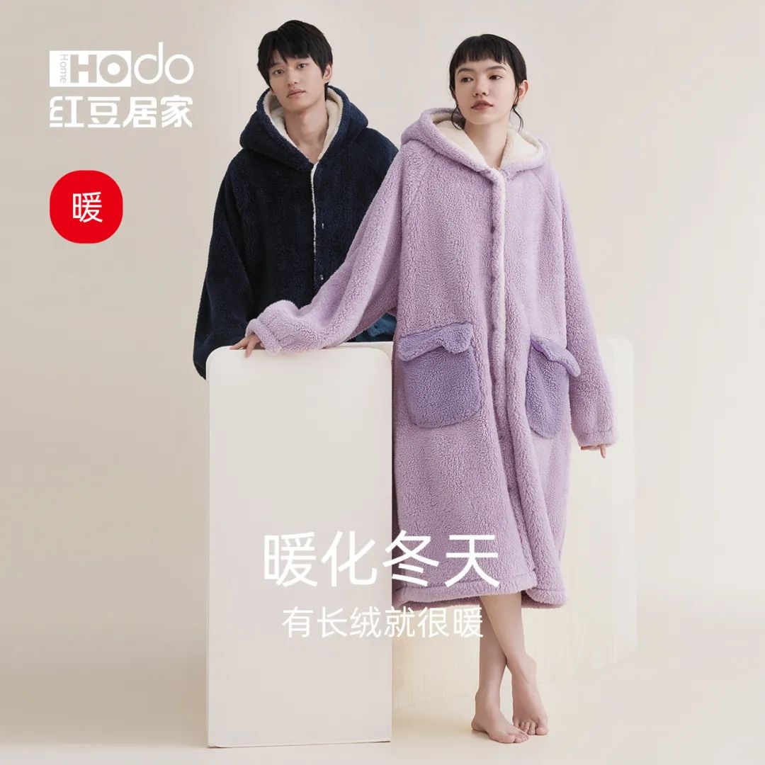 晒出你保暖又好看的睡袍,最流行的睡袍冬季厚款