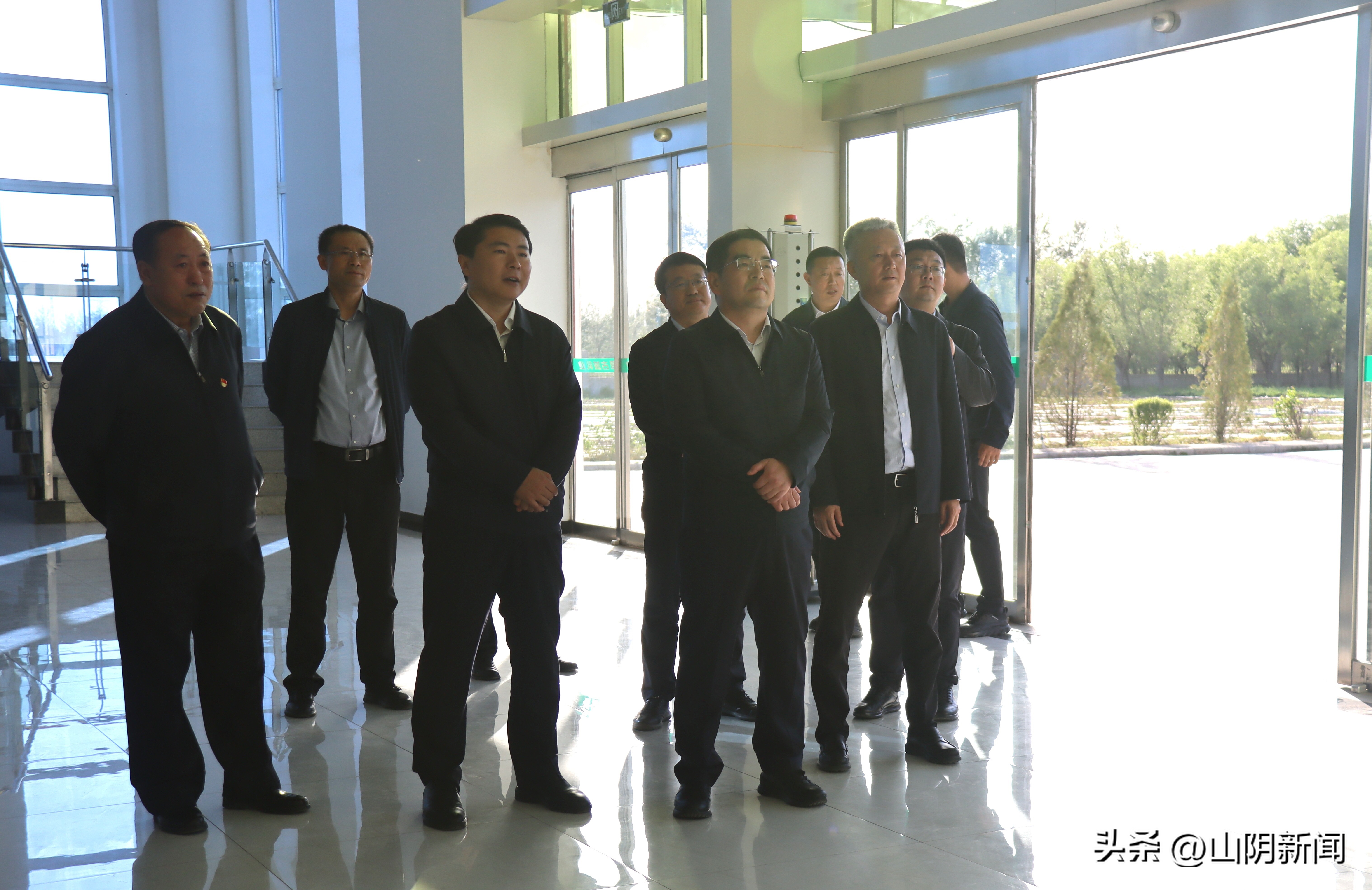 任增强,在山阴县调研
