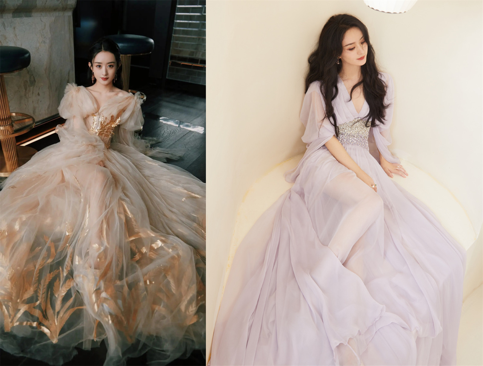 赵丽颖又一次华丽变身,赵丽颖化身国风美少女