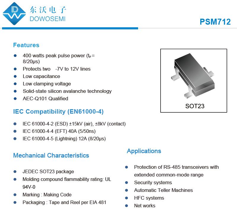 esd二极管如何选型,esd二极管