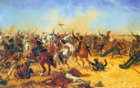 1857年印度的独立战争,1840年英国发动了鸦片战争