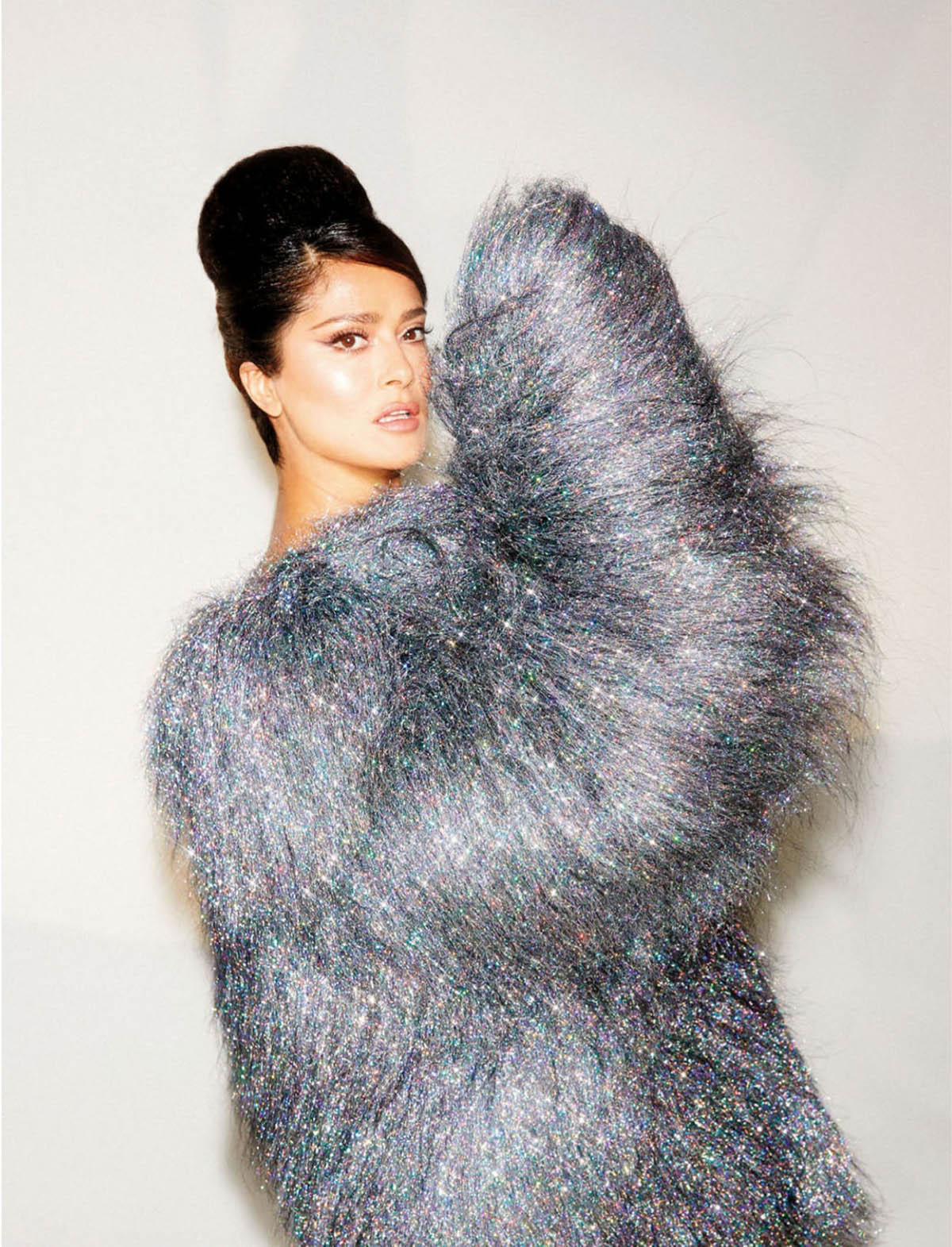 墨西哥女星萨尔玛·海耶克,SalmaHayek拍摄的时尚杂志大片