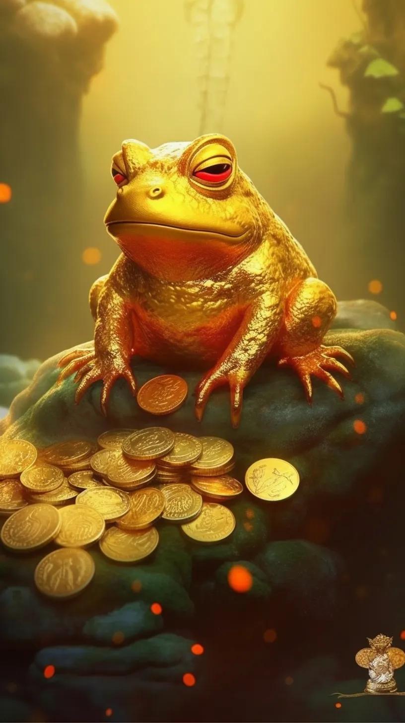 男士专用壁纸金蟾,金蟾纳财壁纸