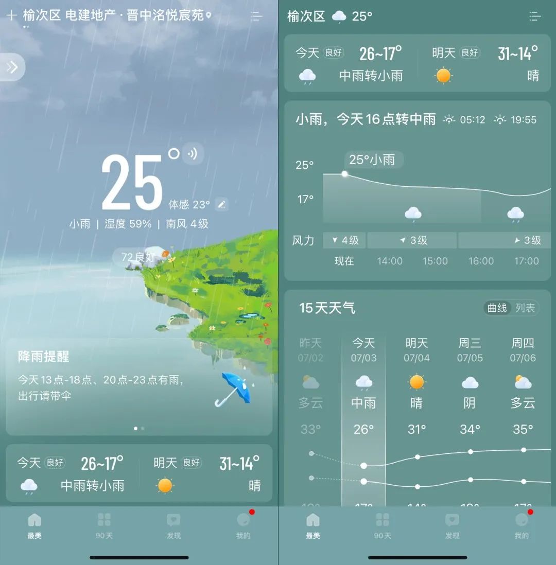 天气app到底哪家强,天气app哪个好用哪个最准确