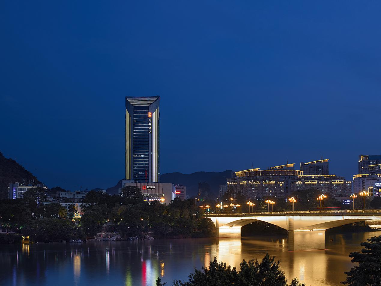 柳州怡程酒店风景,怡程酒店位于柳州市中心吗