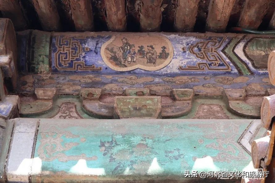 古建筑彩画设计效果图,古建筑彩画所用的颜料