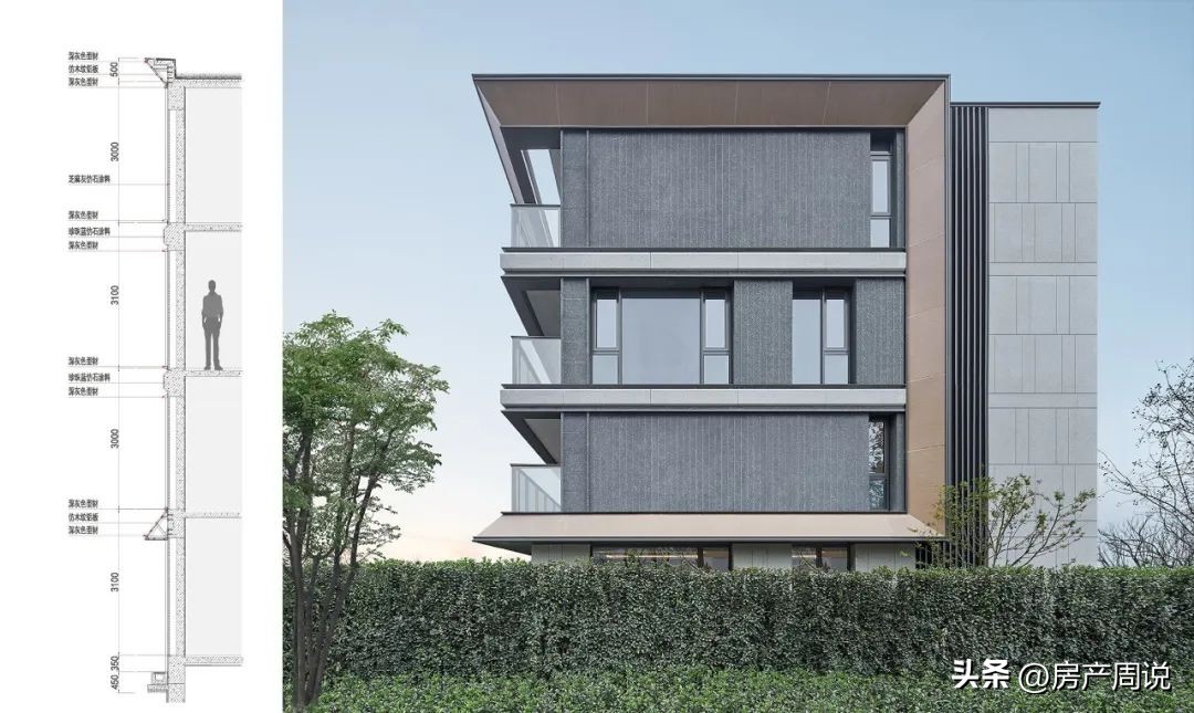 国内豪宅立面设计排名榜,杭州豪宅玻璃幕墙立面