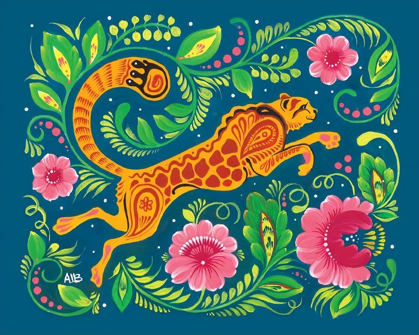 大神级水彩作品看完肯定不后悔,40张笔触狂放的水彩