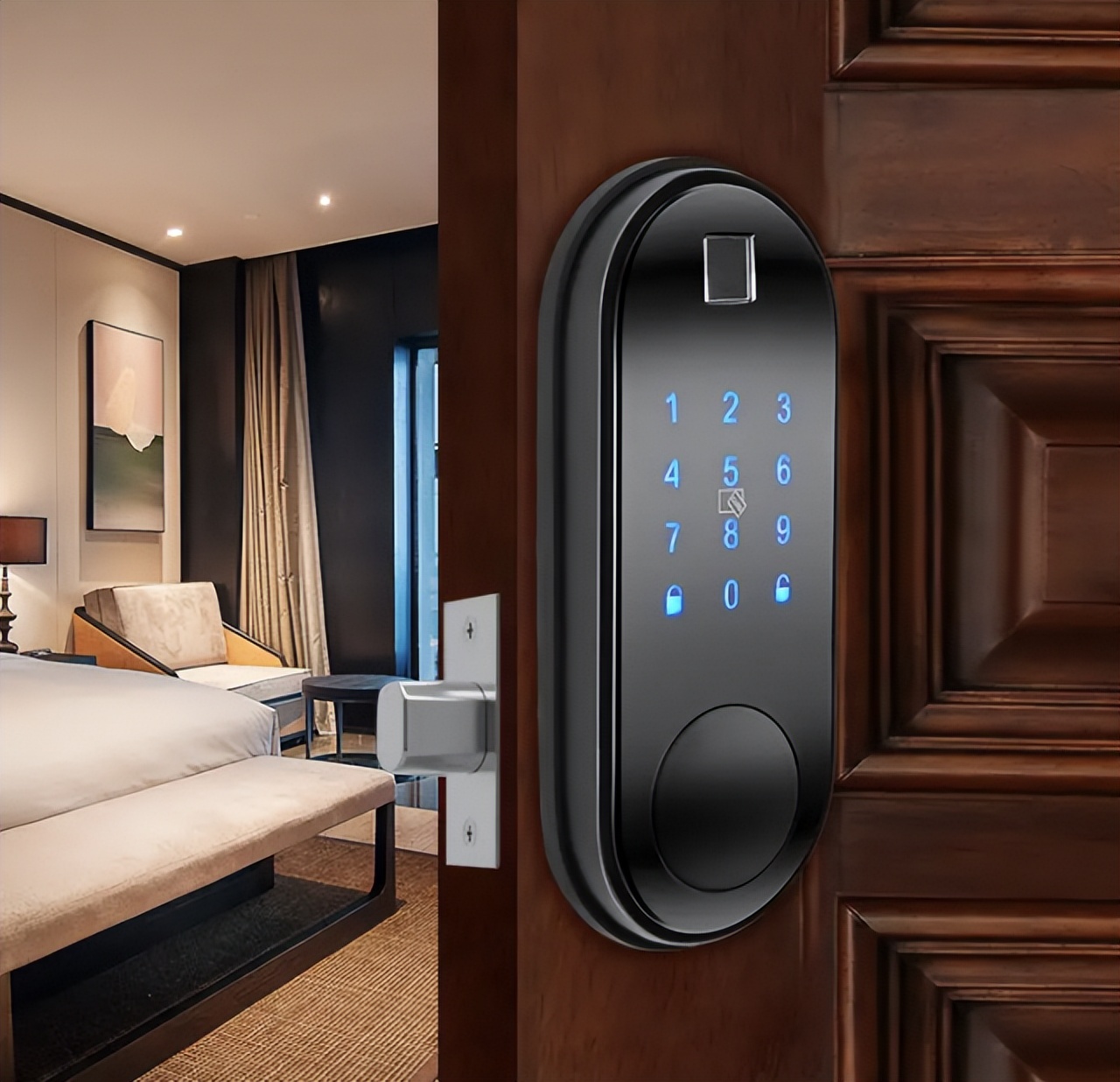 指纹锁输错密码锁定后多久能开锁,指纹锁密码已锁定多长时间恢复