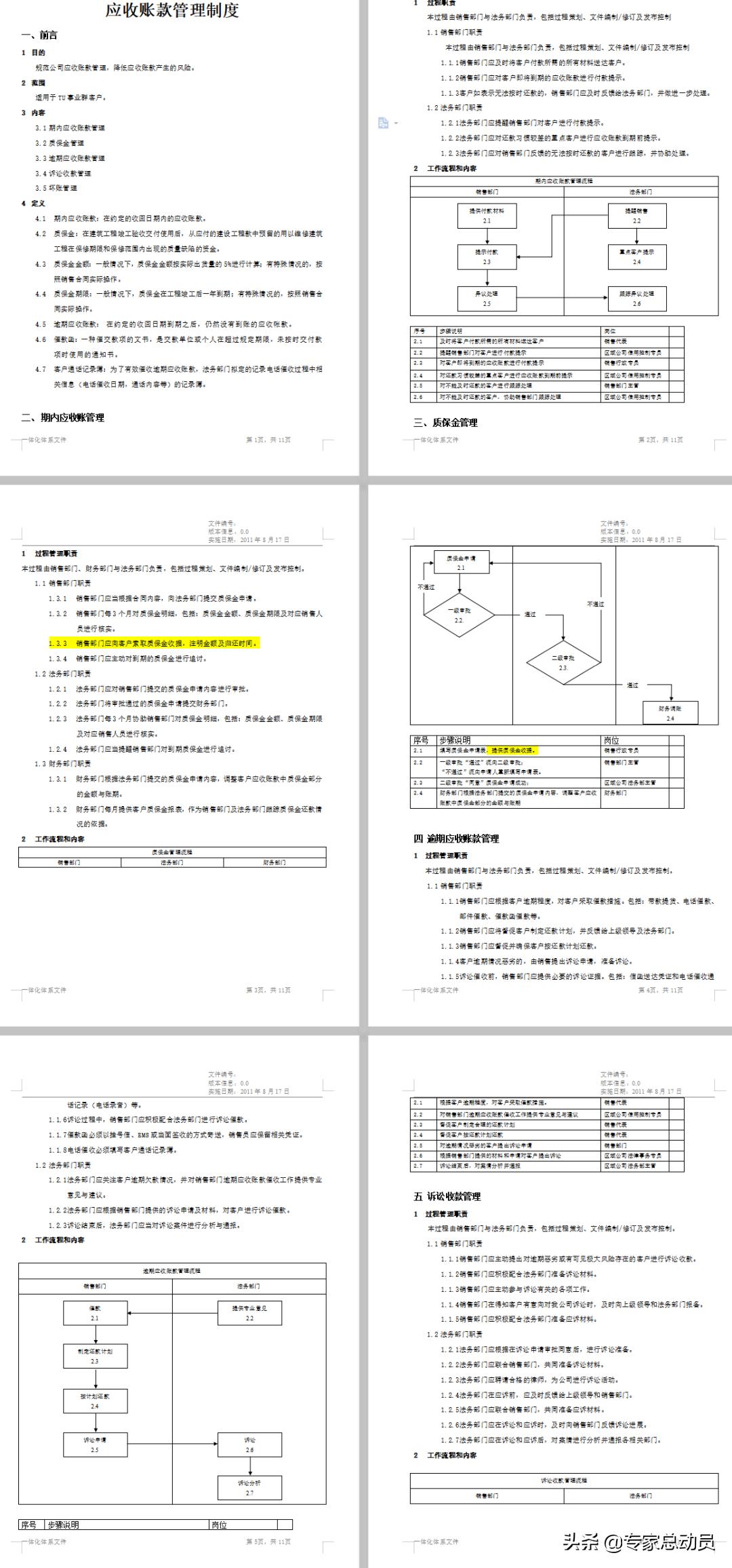 应收款项财务管理工作ppt,应收款管理制度ppt