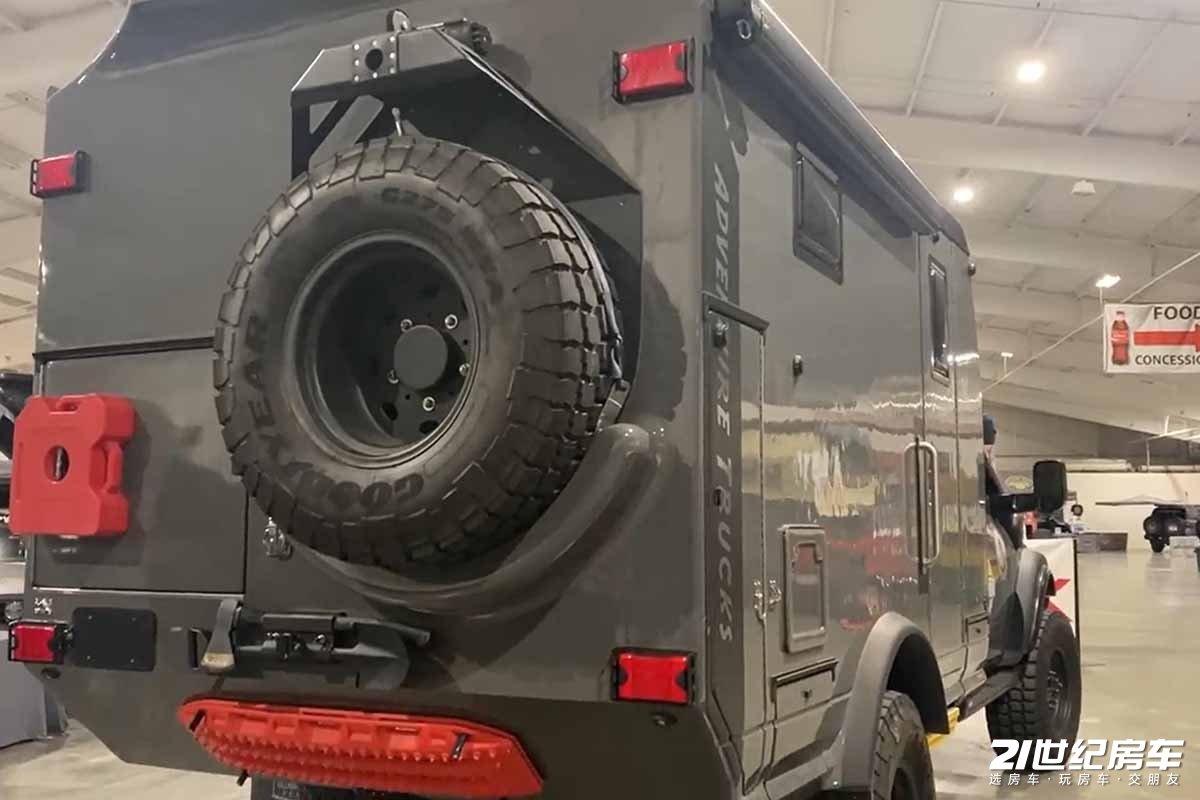 防弹版猛士房车,悍马4x4越野房车也是防弹的