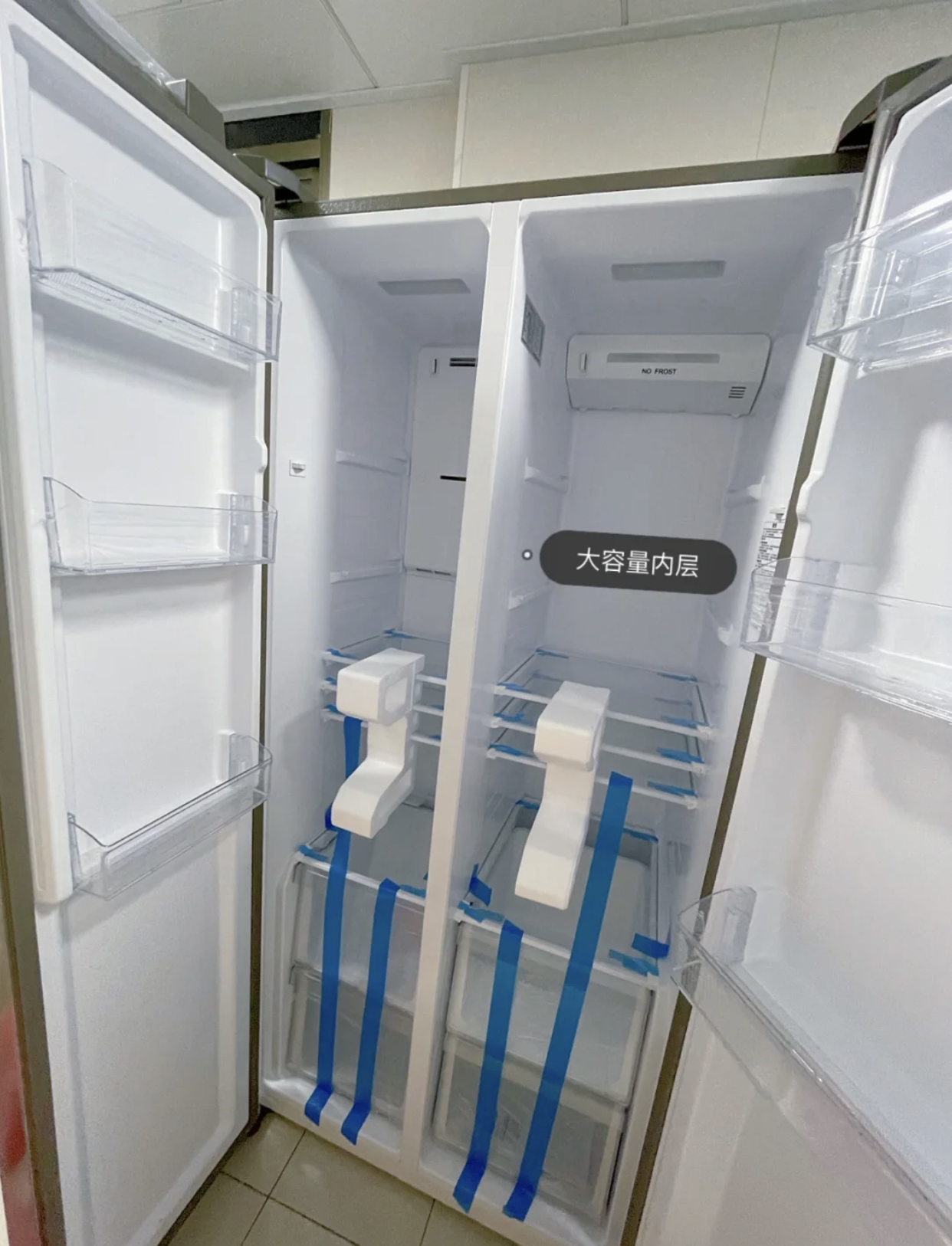 对开门冰箱和十字四门冰箱哪个贵,2021海尔十字开门冰箱500升以上