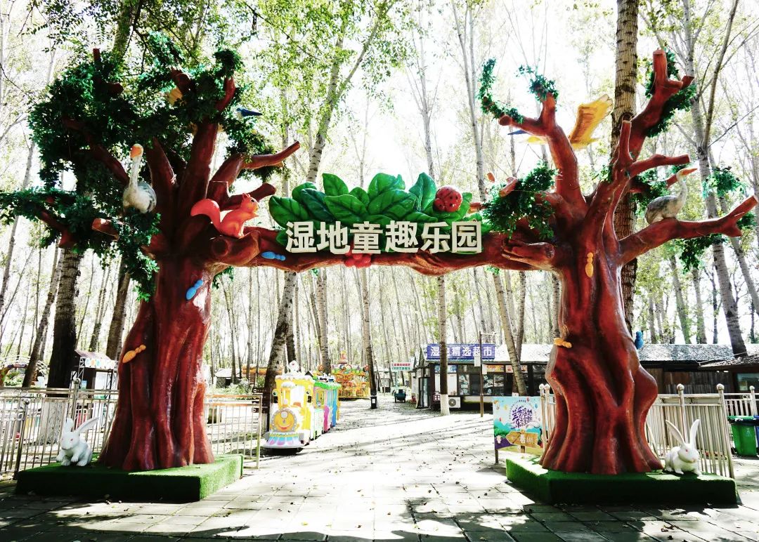 汉石桥湿地公园3月赏花,湖溪踏青好去处