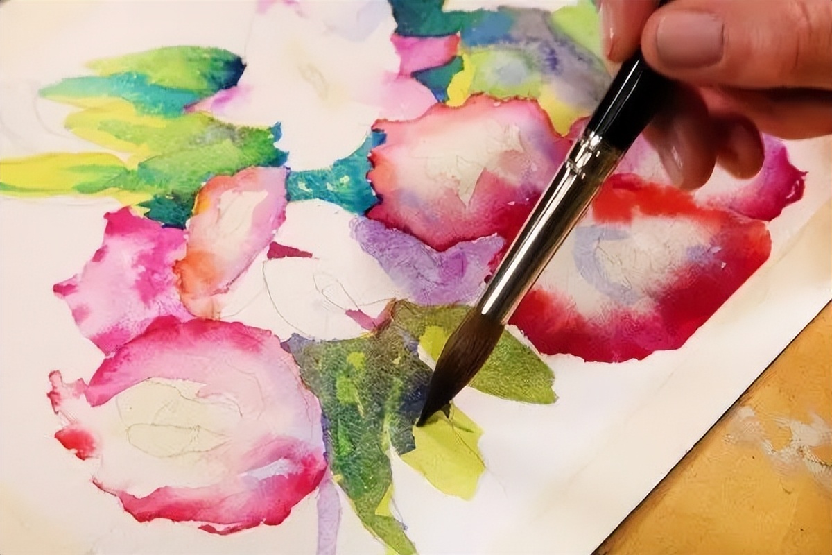 固体水彩绘画教程简单,水彩人物绘画简单