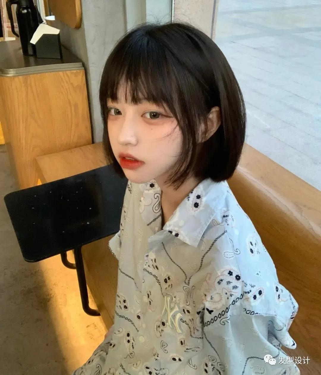 短发推荐大圆脸利落,2021圆脸大脸最火短发