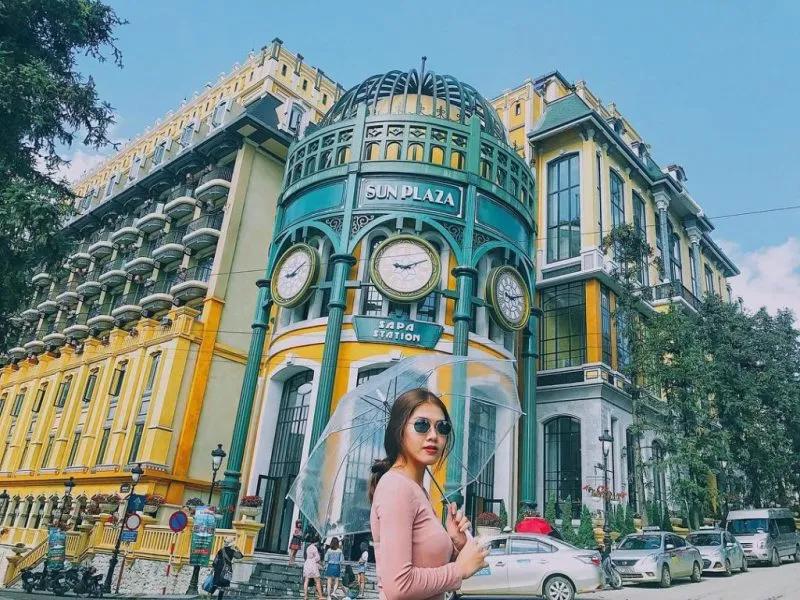 越南老街沙巴旅游景区,越南老街沙巴的村落