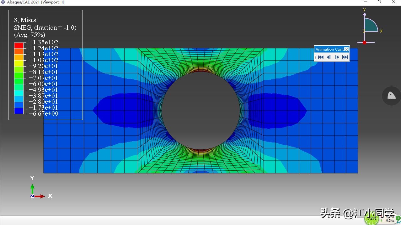 abaqus前处理后处理过程,abaqus后处理技巧