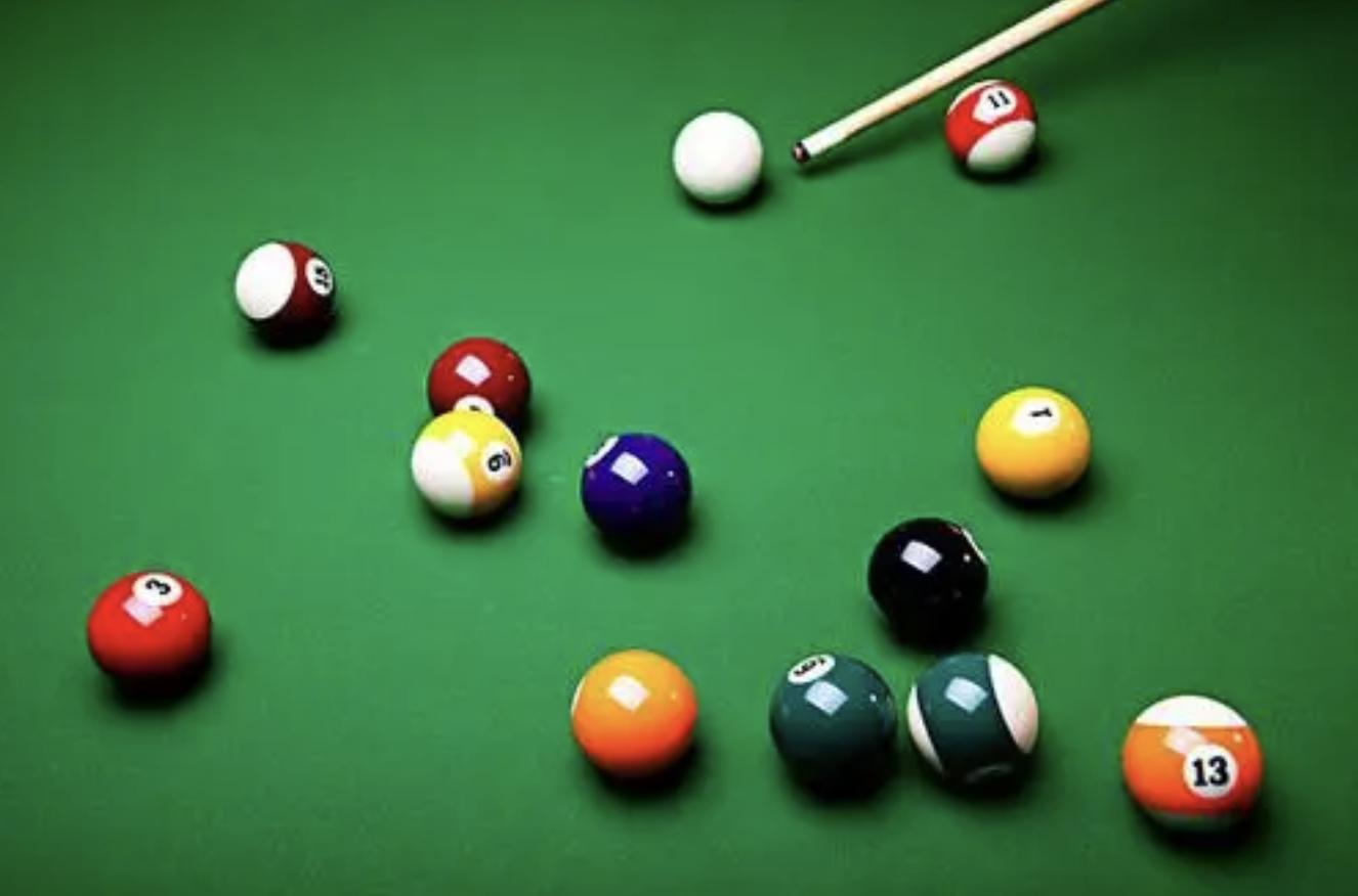 台球假想球,台球高级瞄准是用假想球吗