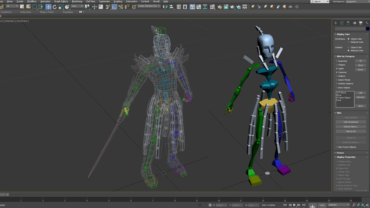 3dsmax人物教程,3dmax连接工具教程