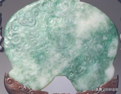 小摆件真漂亮,真正的老翡翠摆件