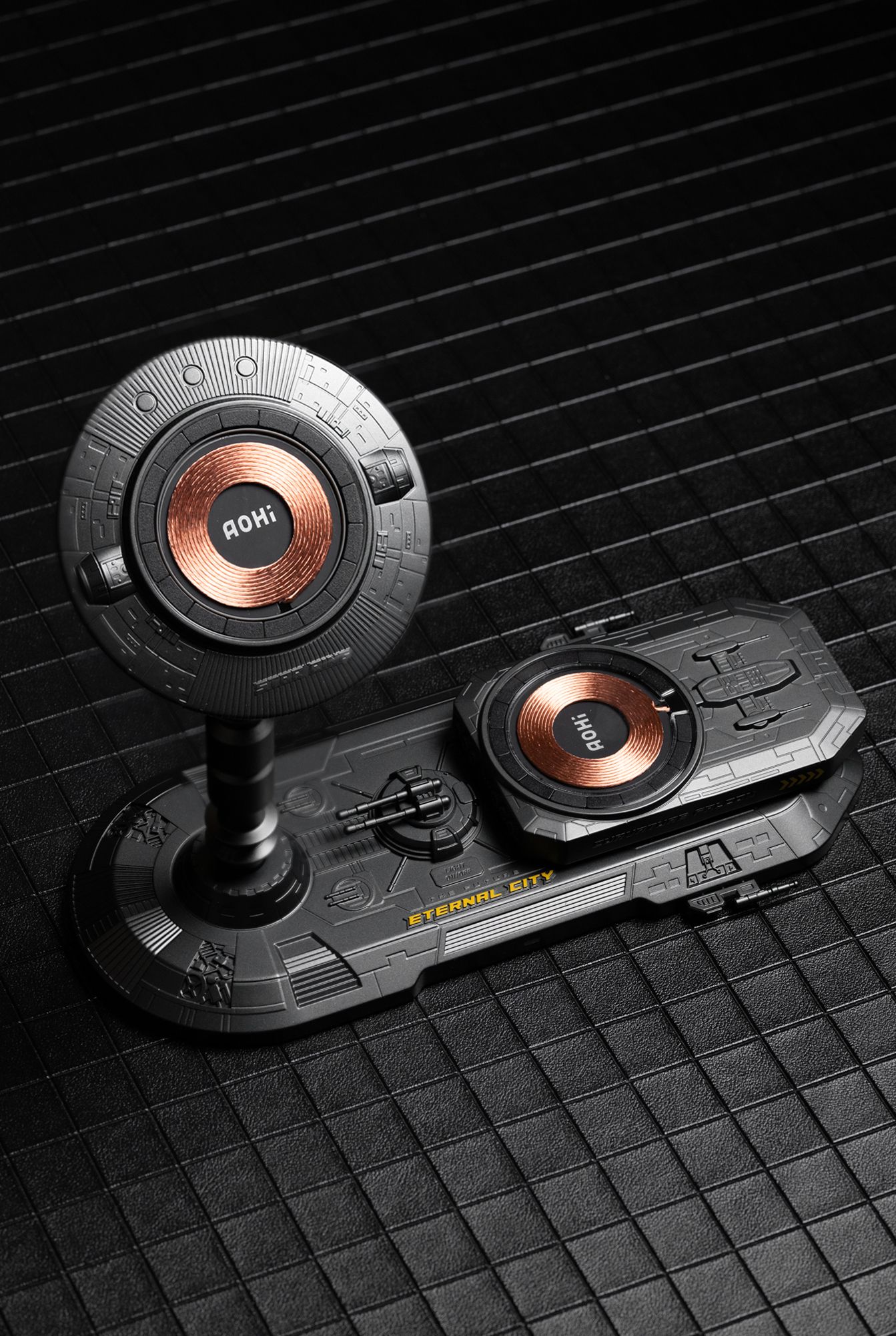 自己拼装一套无线充电器是什么体验？Aohi永恒之城无线充电器