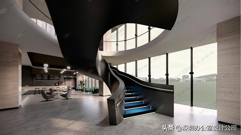 成都游戏办公室装修设计,游戏公司演播室装修设计