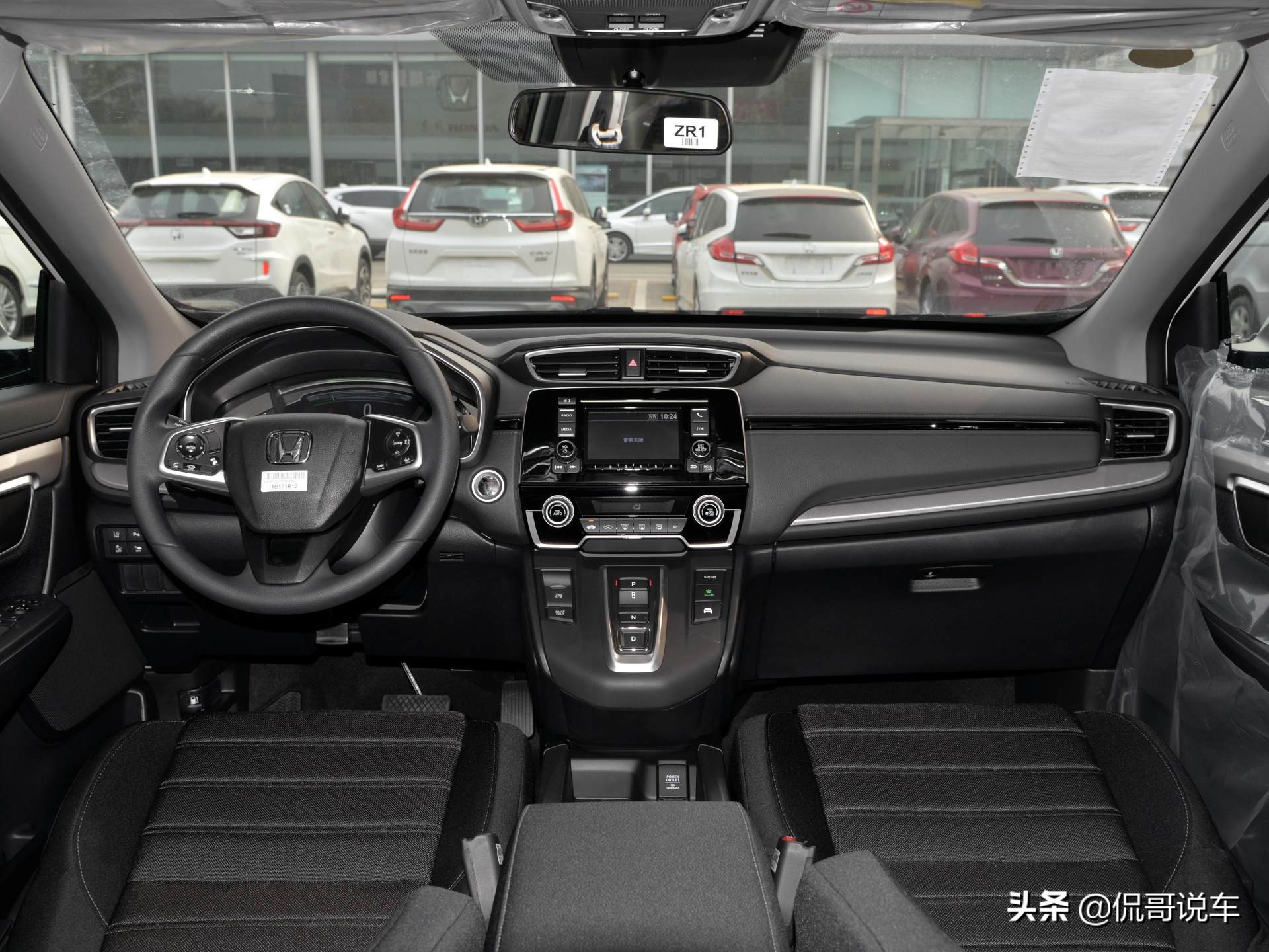和本田cr-v同级合资车有几种,精致运动的设计本田cr-v海外实车