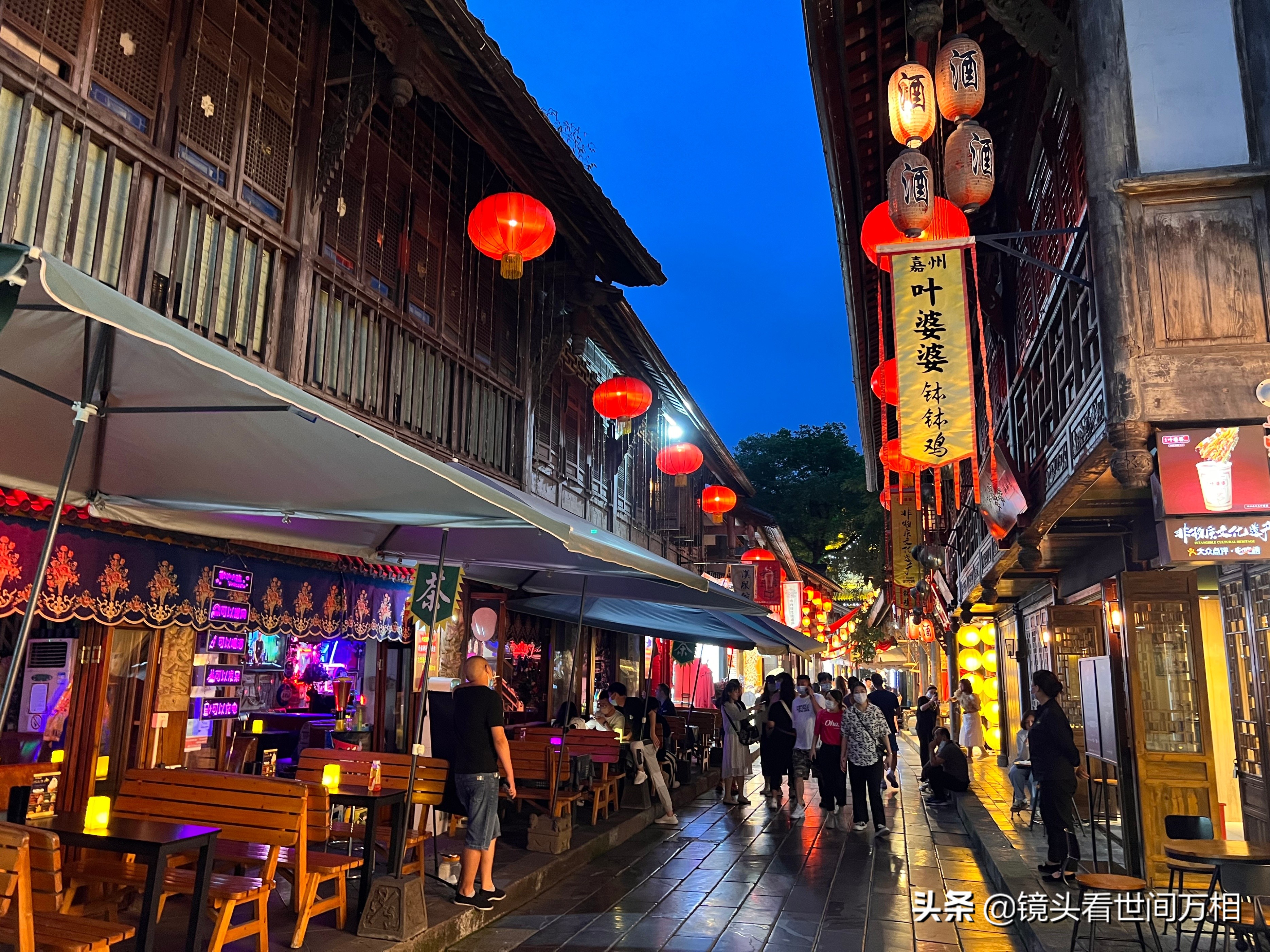 探秘成都市,四川成都锦里古街感受古蜀文化
