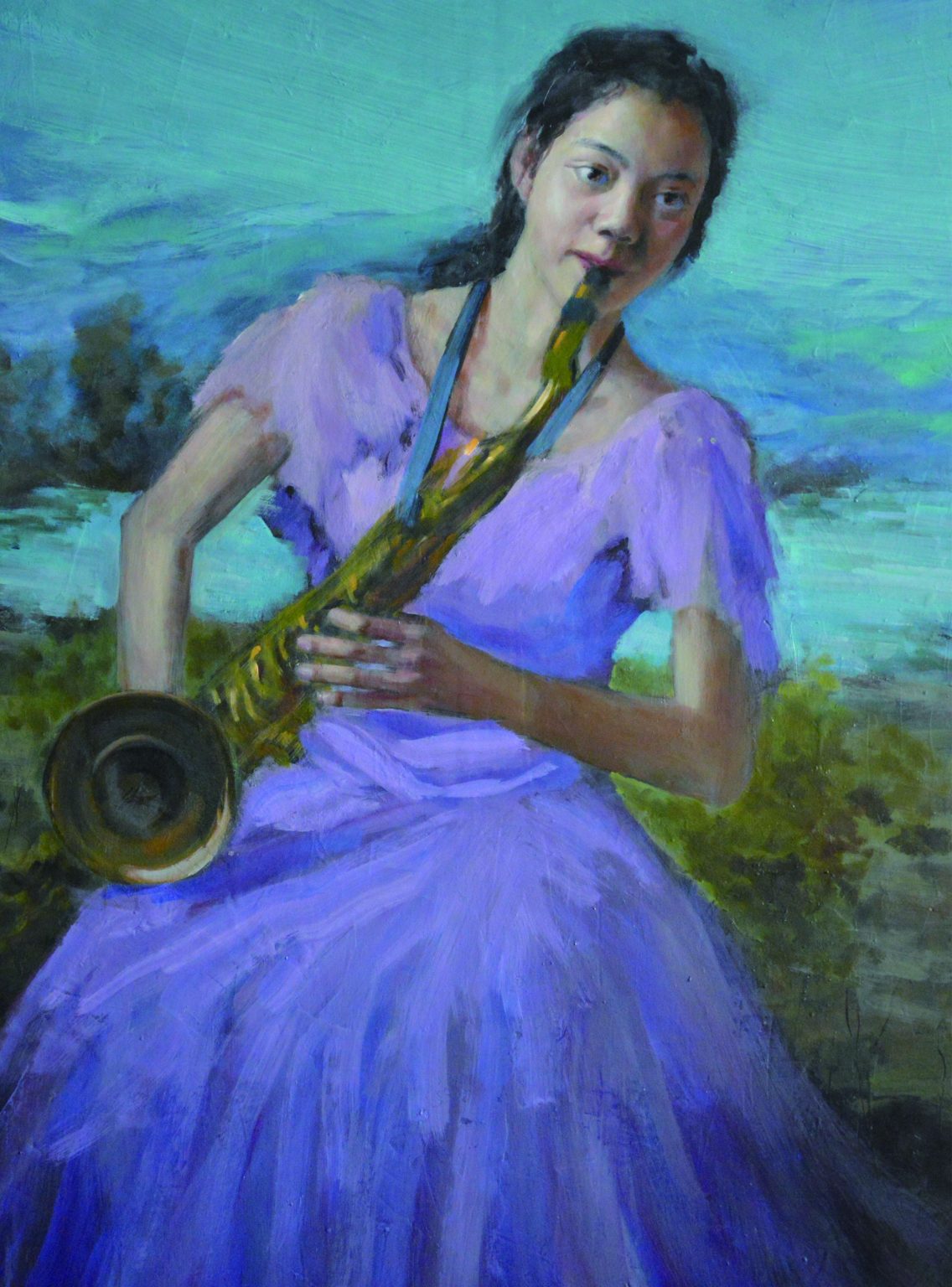 中美艺术作品展,中美书画艺术交流展