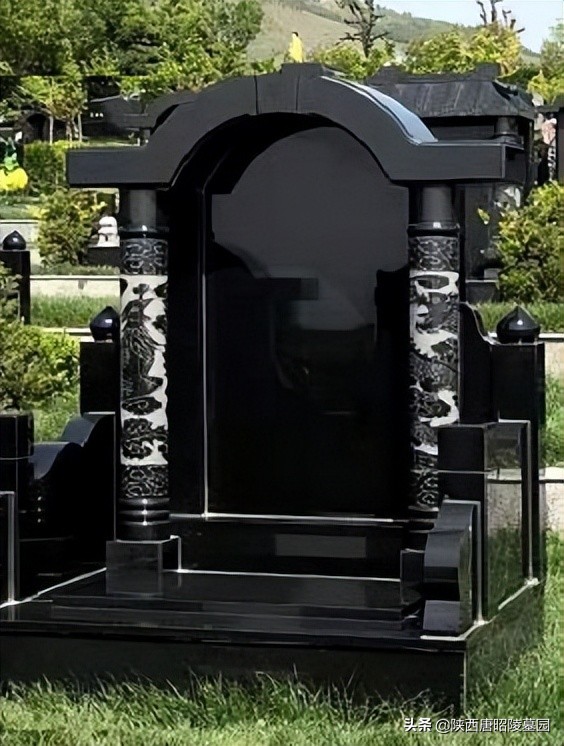 唐昭陵永久墓园独特墓碑,唐昭陵陪葬墓地图