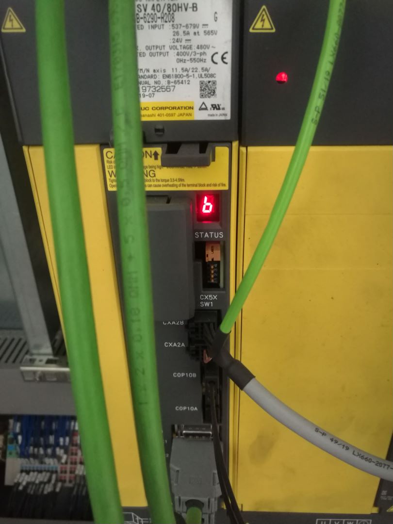 发那科ysv0438逆变器电流异常报警,fanuc逆变器控制电压低怎么弄