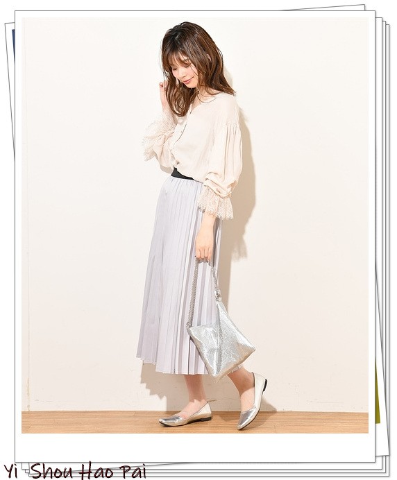 灰色半身裙如何穿搭图片,灰色半身裙高级感穿搭