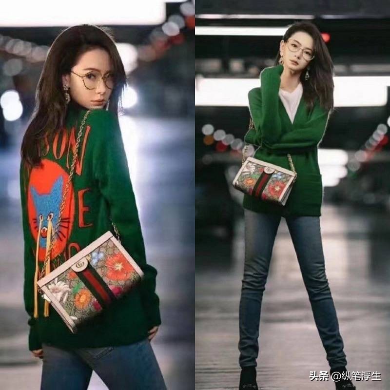 gucciophidia链条包开箱武广,gucciophidia手提包