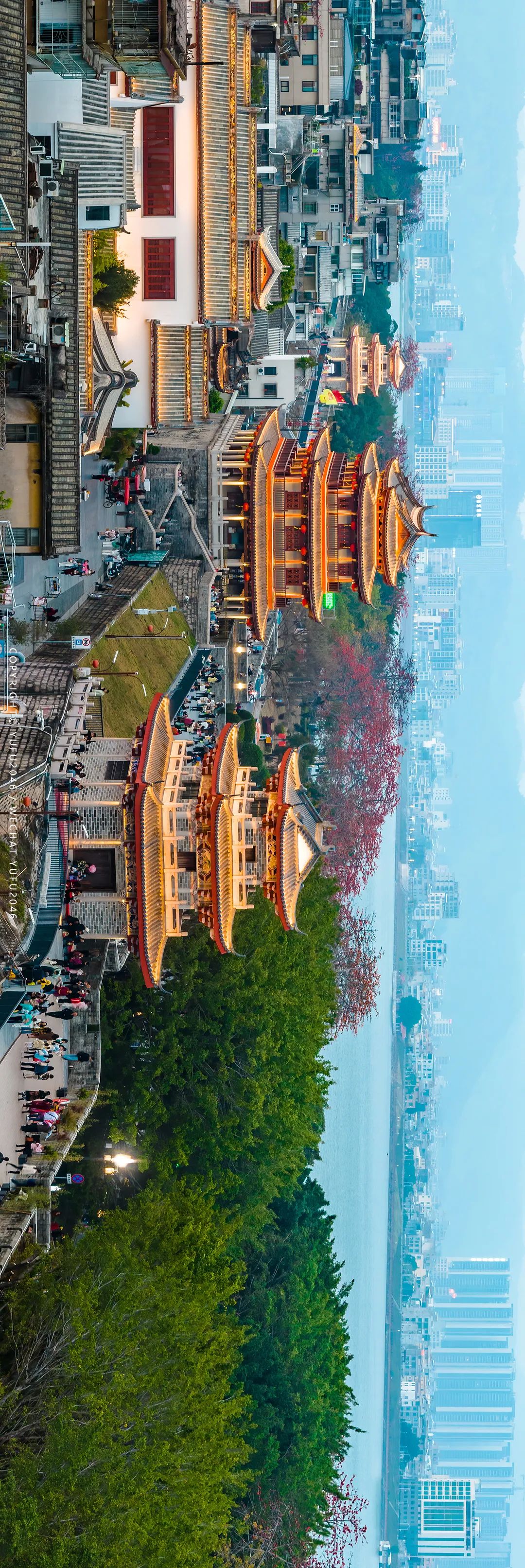 潮州古城别样的风景,瞰见潮州