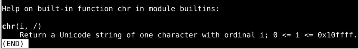 python字符识别码,用python进行字符和码值的转换