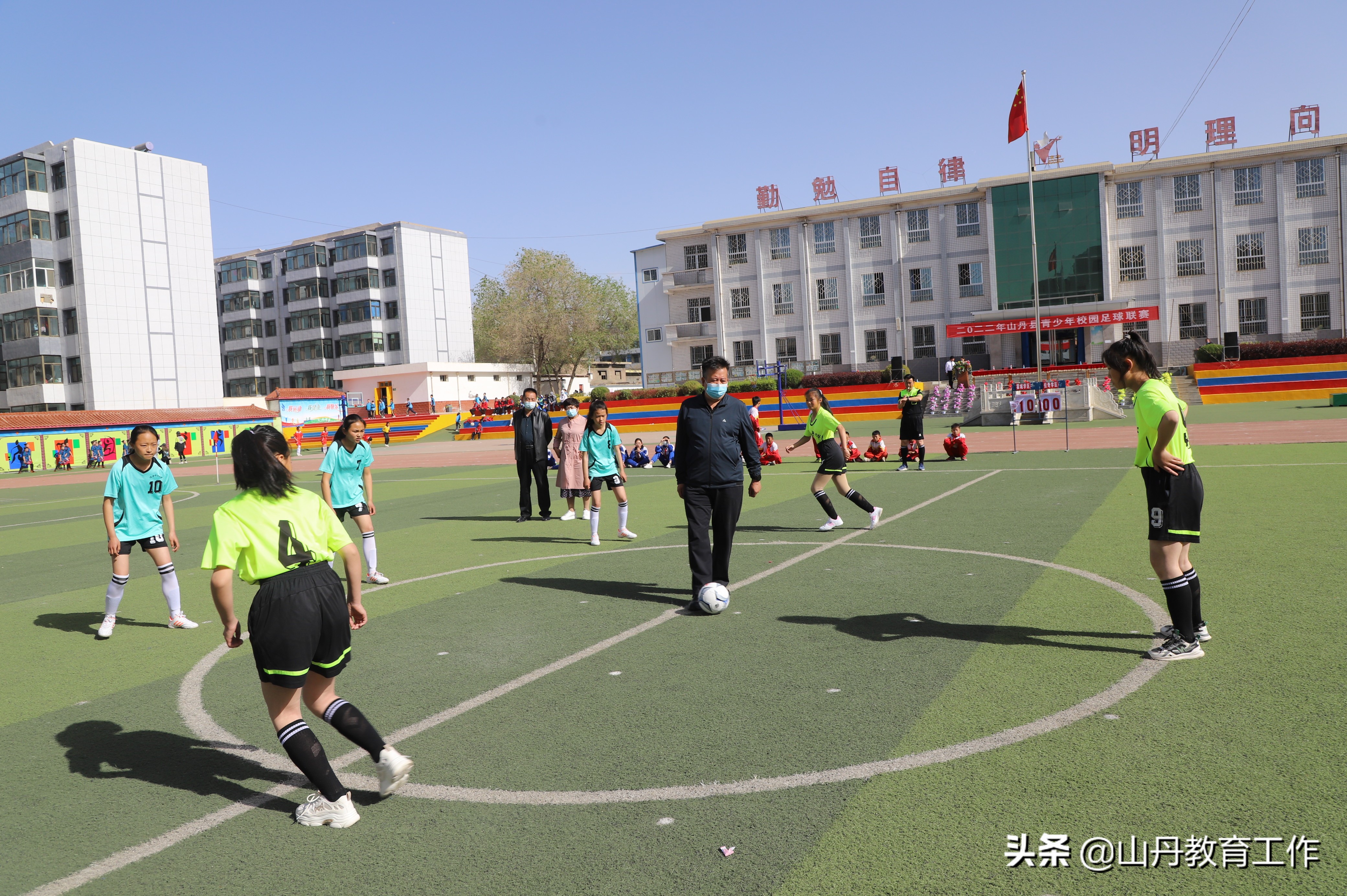 山丹足球联赛,2022年山丹青少年校园足球联赛